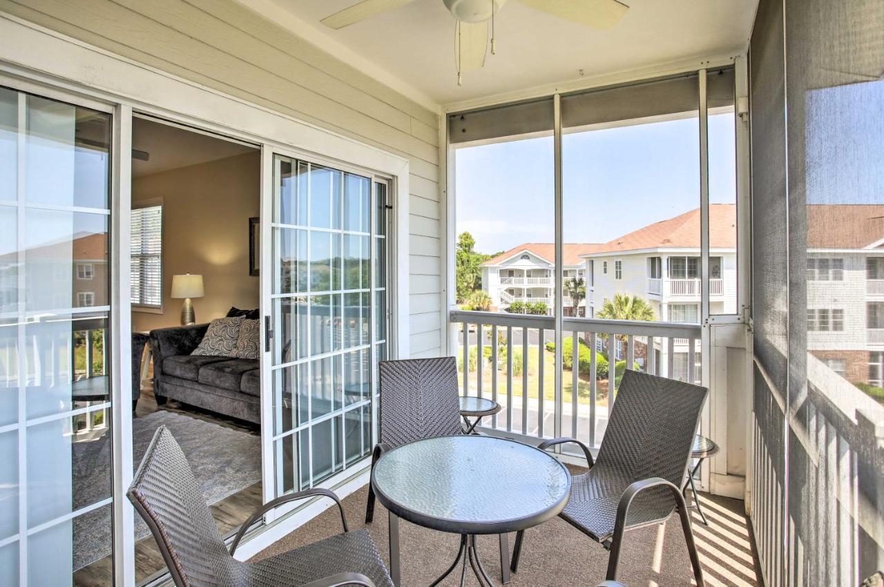 North Myrtle Beach Condo With Private Balcony! Esterno foto